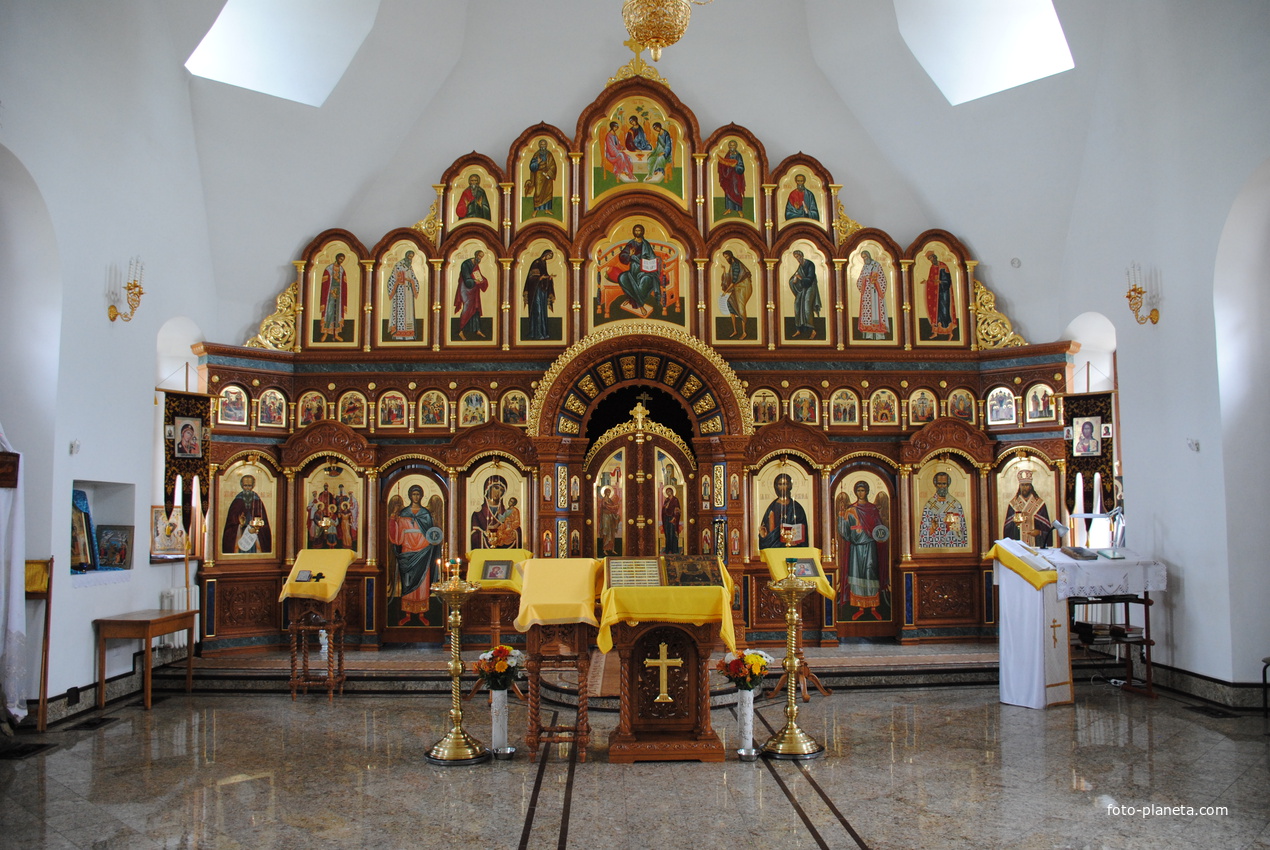 Алтарь церкви Святого Николая.