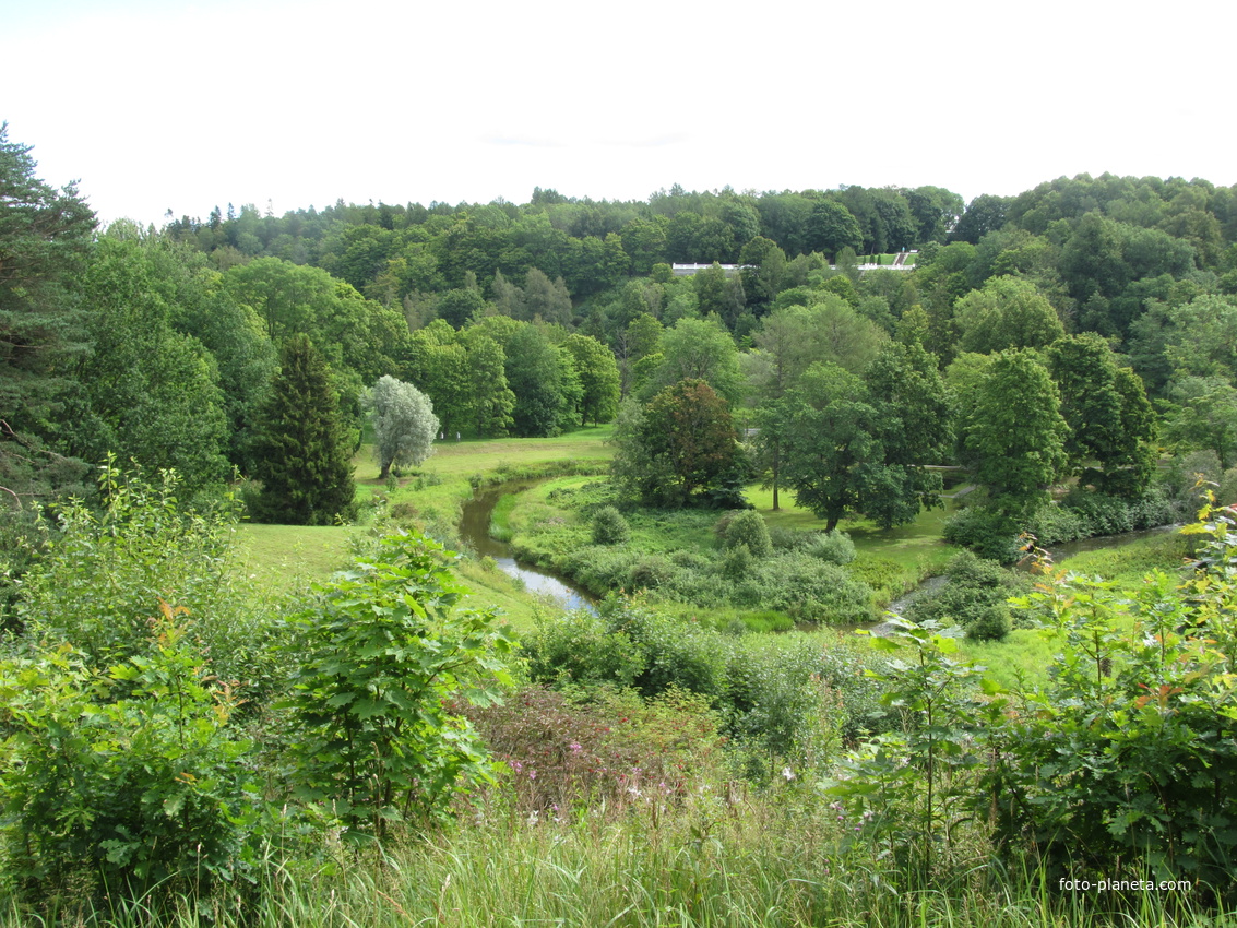 Тойла. Ору-парк. Вид на море, глубокую доледниковую долину Пюхайыги