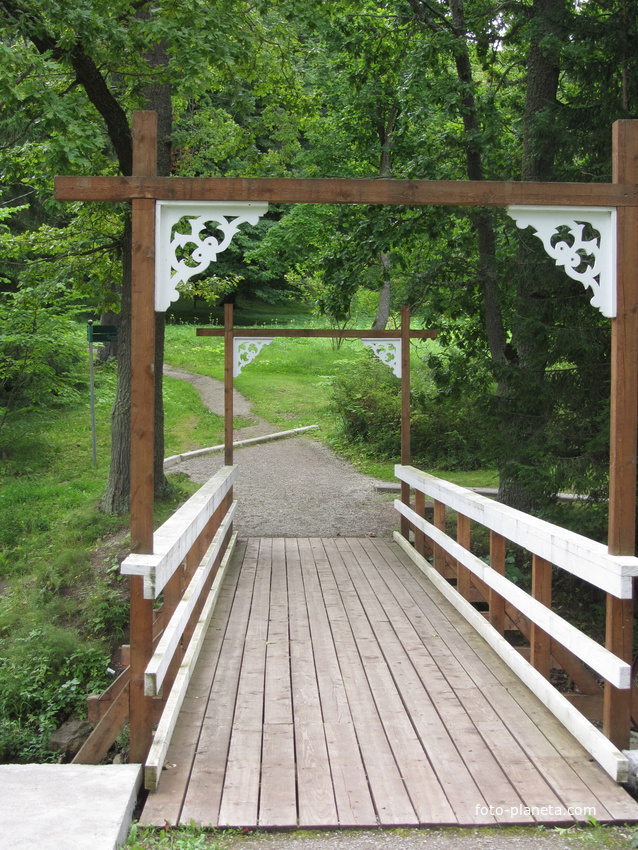 Тойла. Ору-парк. Мостик