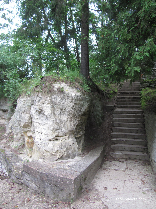 Тойла. Ору-парк. Грот Серебряный источник