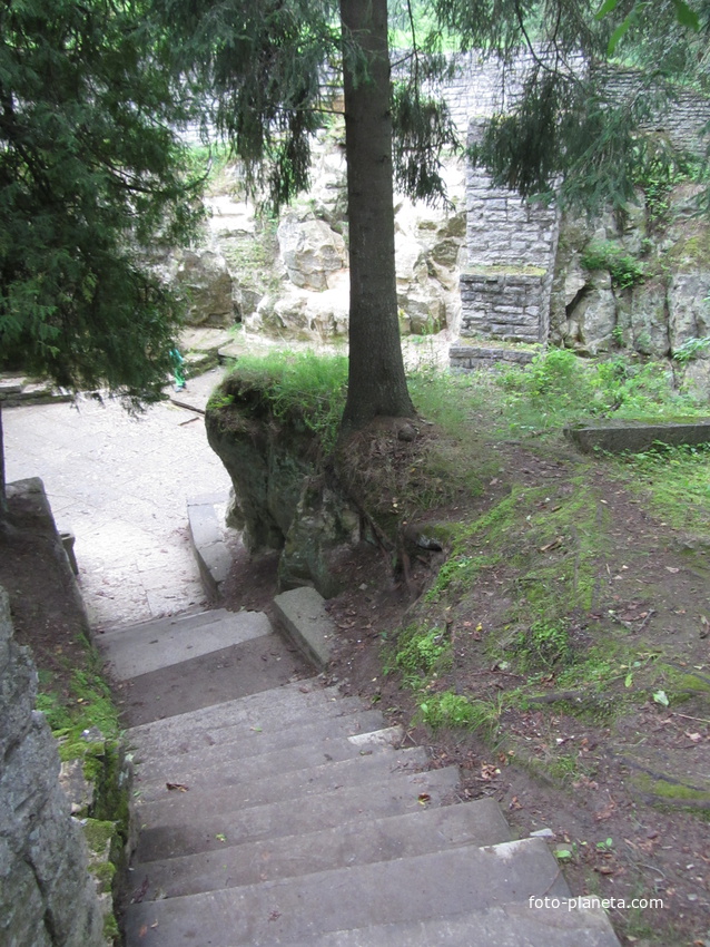 Тойла. Ору-парк. Грот Серебряный источник