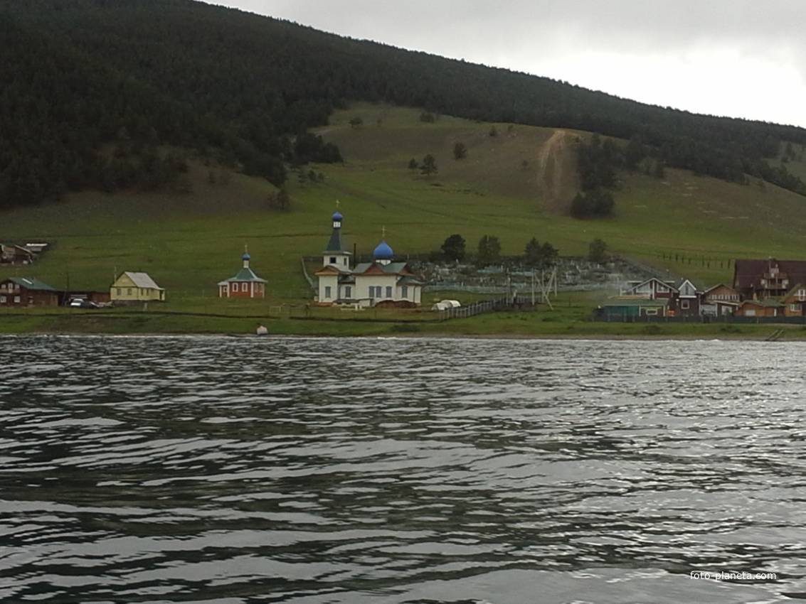 Вид на Церковь с Байкала