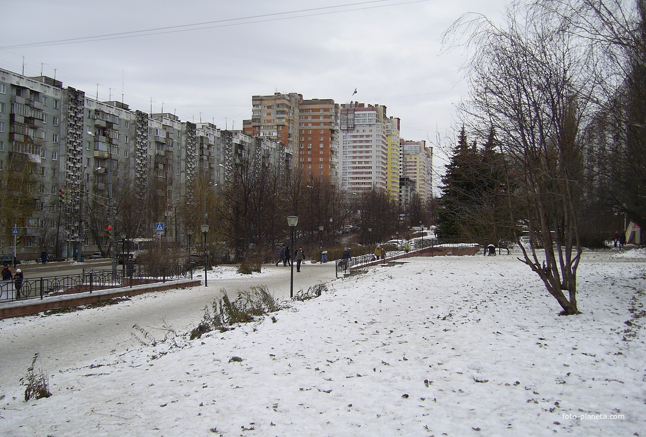 Улица маршала Рокоссовского - Ранний снег
