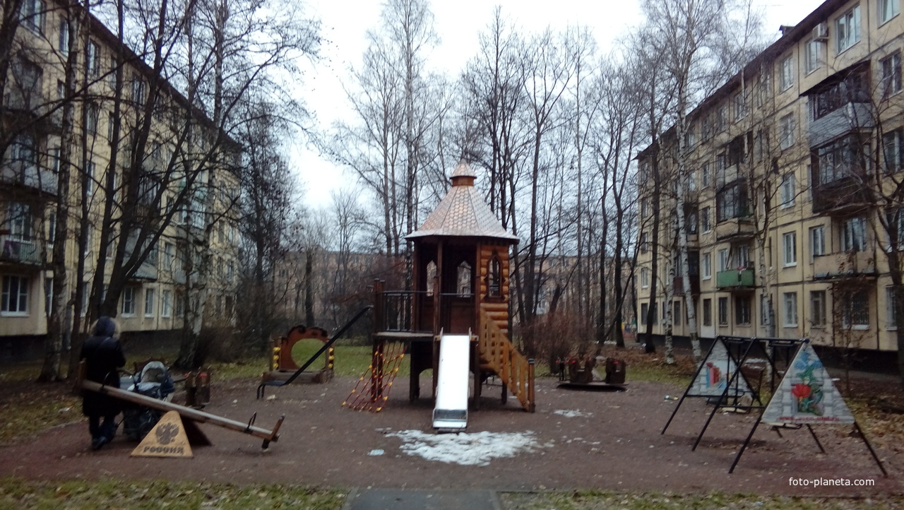 Ленинский проспект, дворик