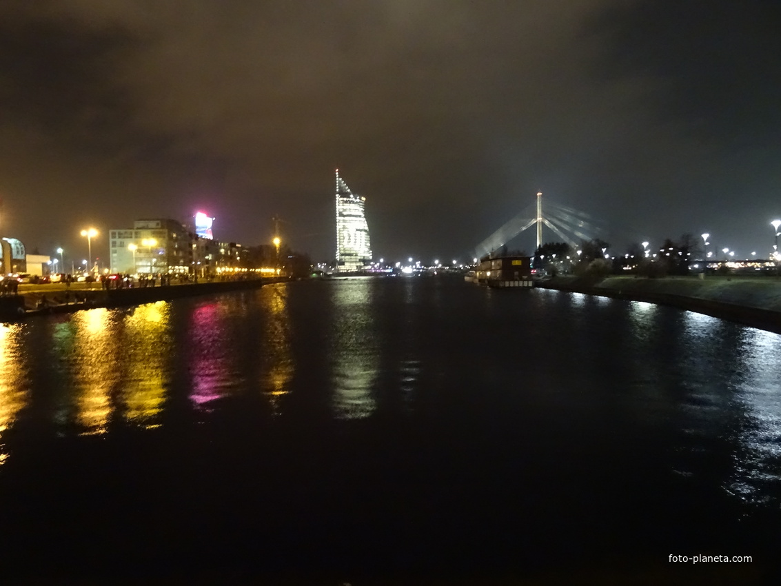 Рига вечерняя