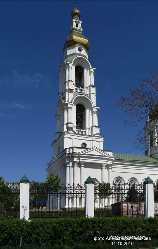 Церковь Преполовения Пятидесятницы -колокольня