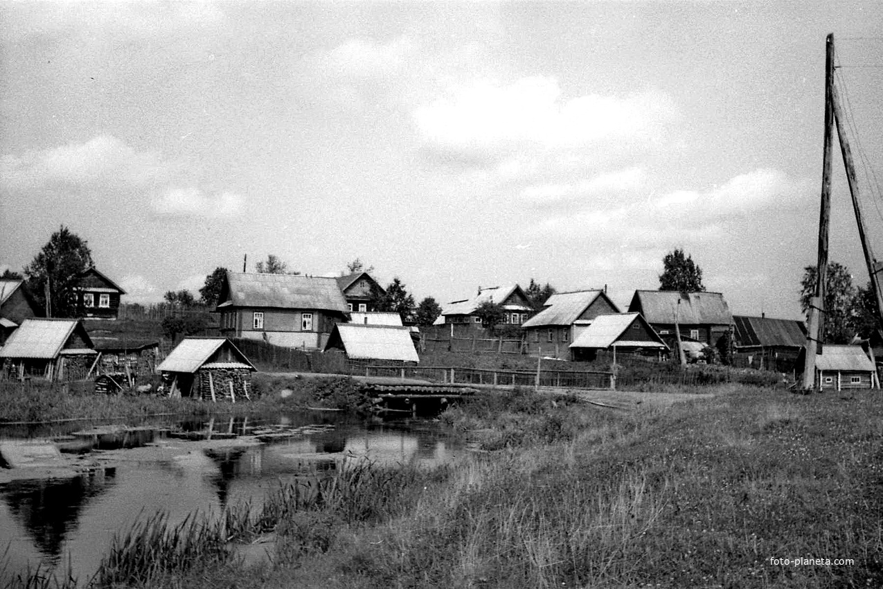 1989г. Вид на Колхозный мост.