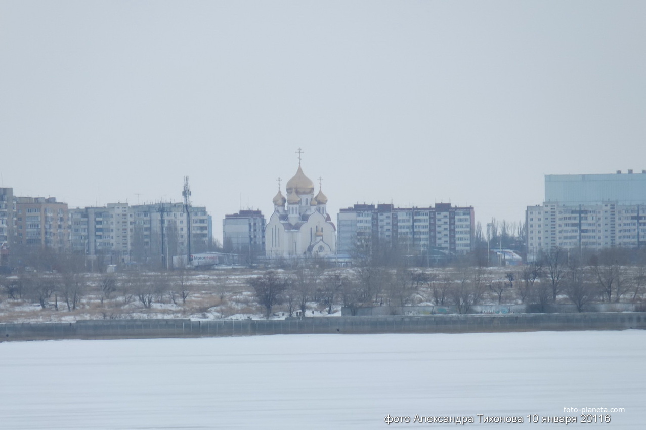 Вид на город с моря