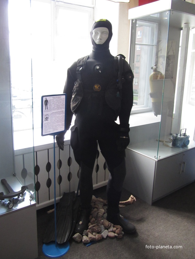 Кронштадский музей водолазного дела, экспонаты музея