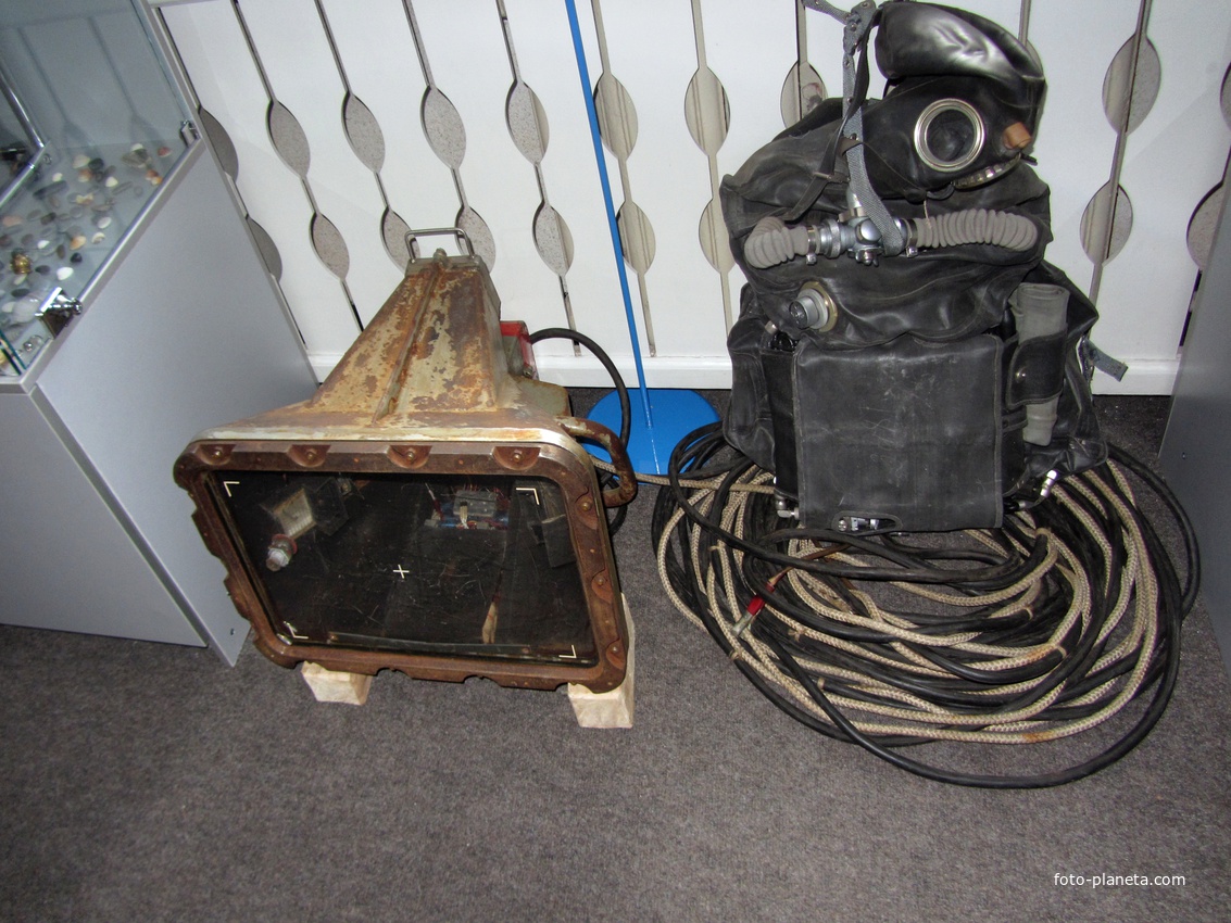 Кронштадский музей водолазного дела, экспонаты музея