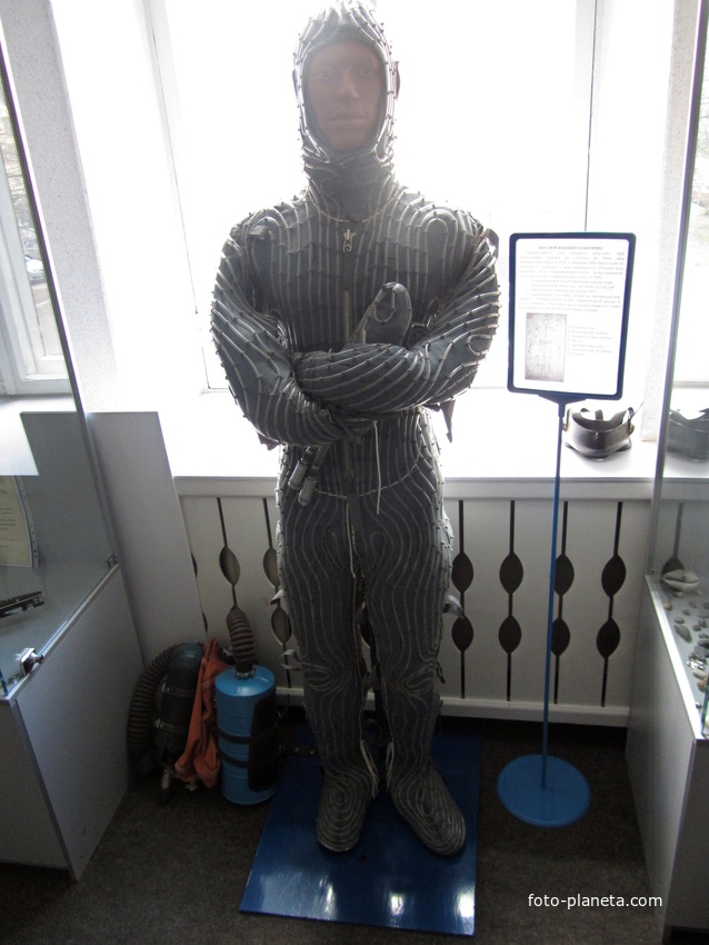 Кронштадский музей водолазного дела, экспонаты музея