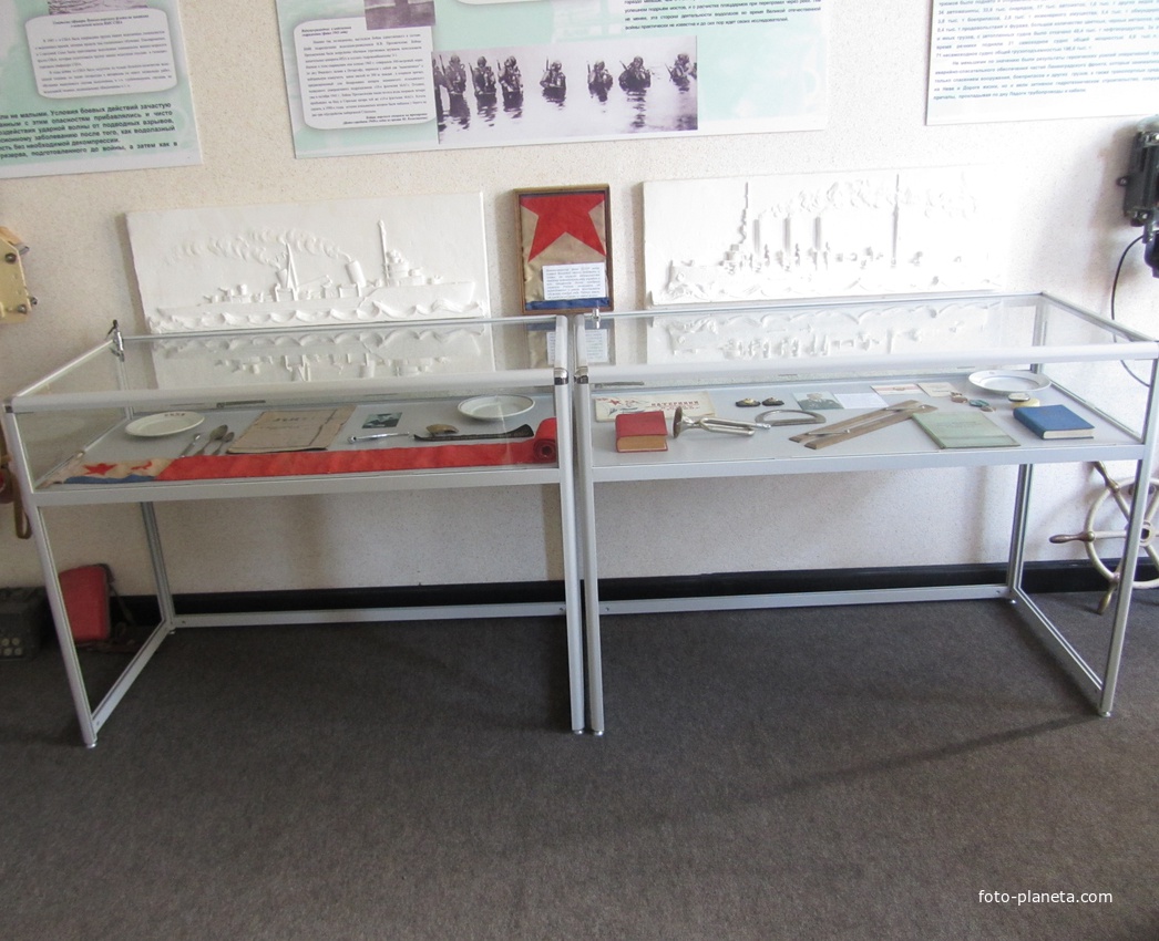 Кронштадский музей водолазного дела, экспонаты музея