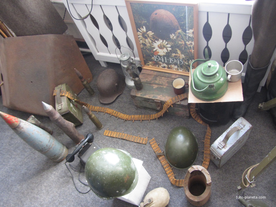 Кронштадский музей водолазного дела, экспонаты музея