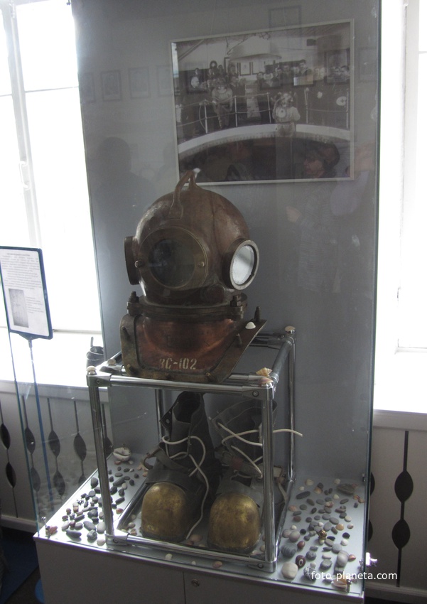 Кронштадский музей водолазного дела, экспонаты музея