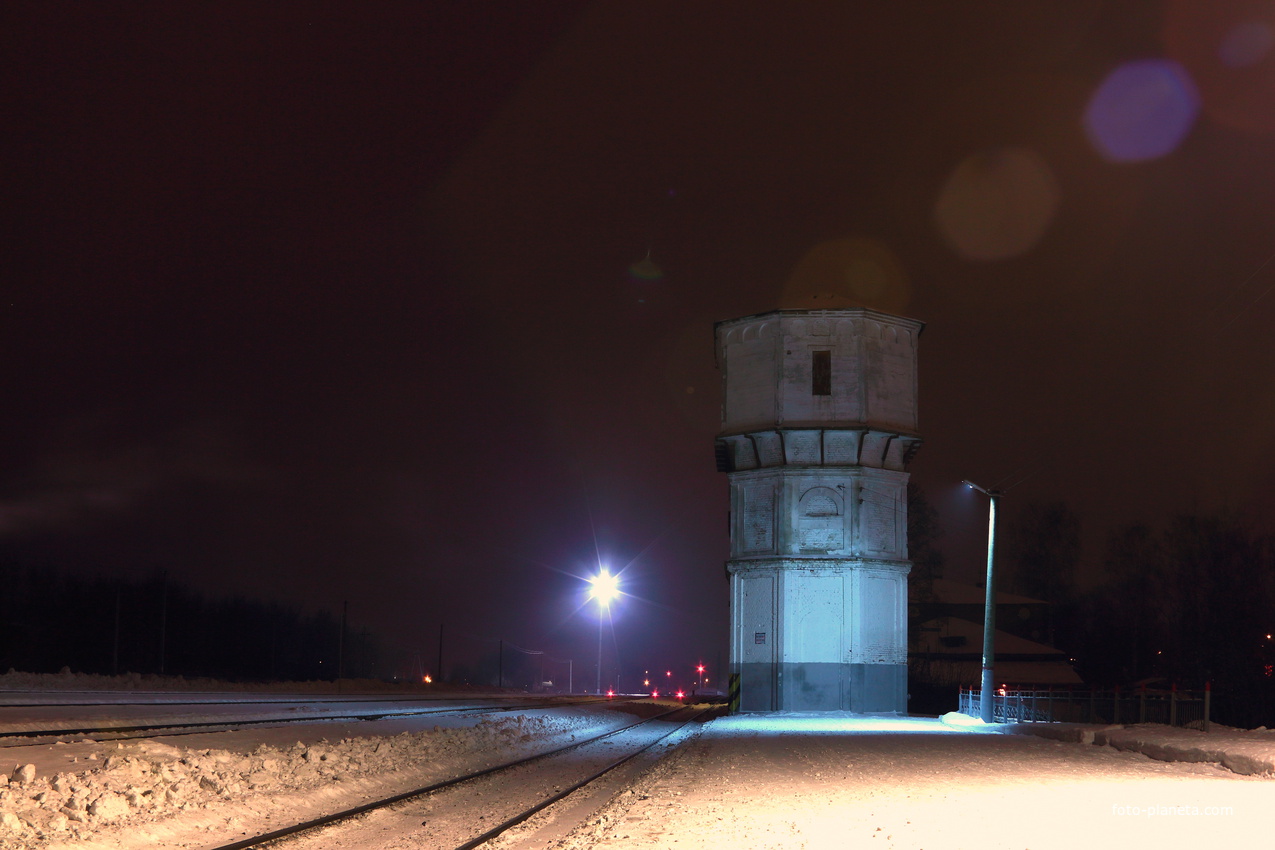 Водонапорная башня шуйского железнодорожного вокзала