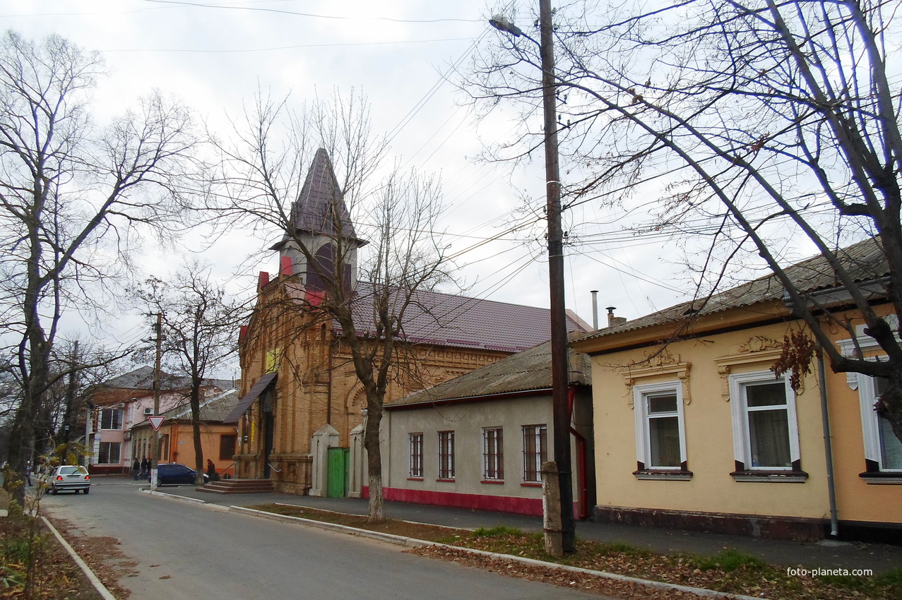 город Измаил, улица Адмирала Холостякова