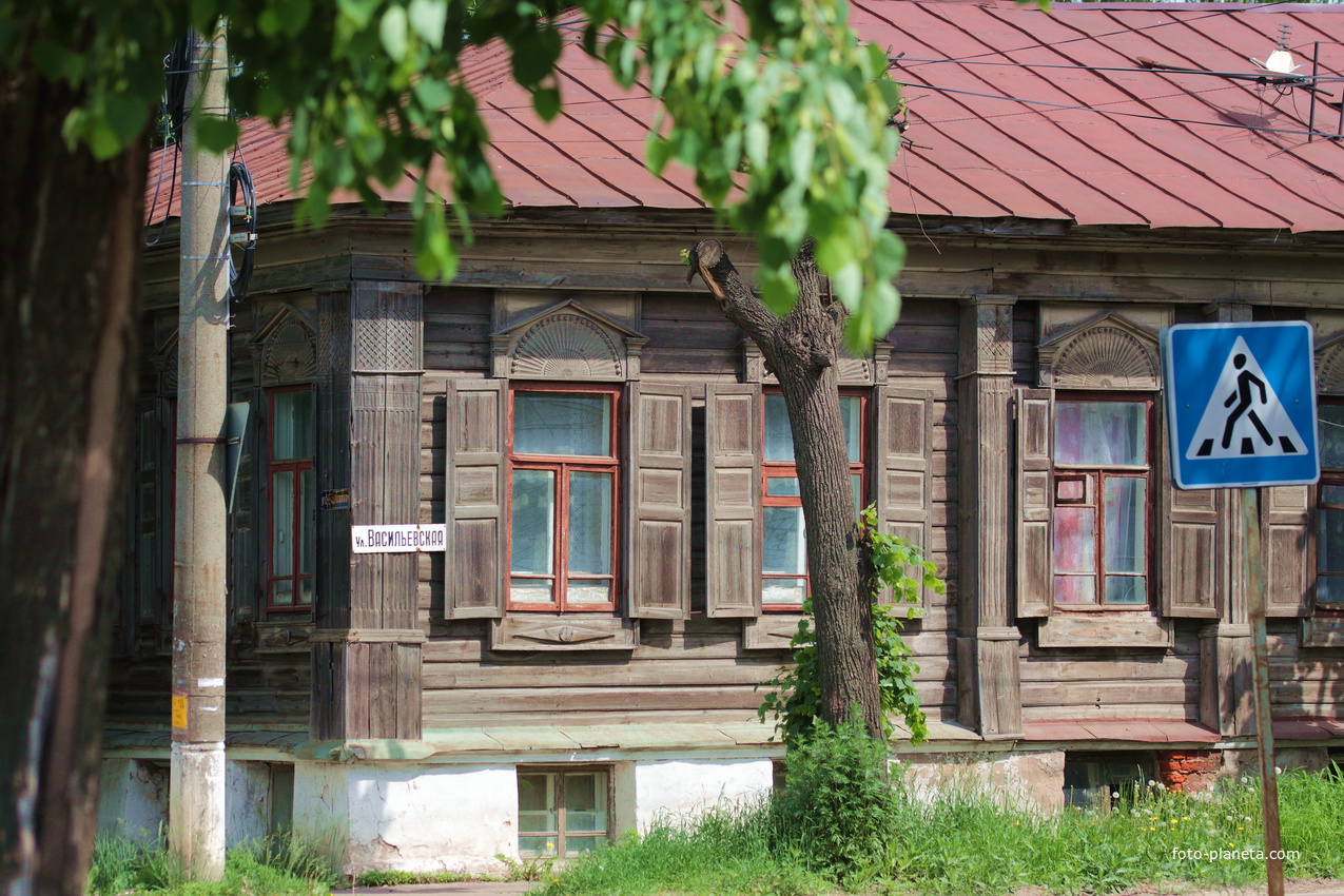 Старый дом на Васильевской улице