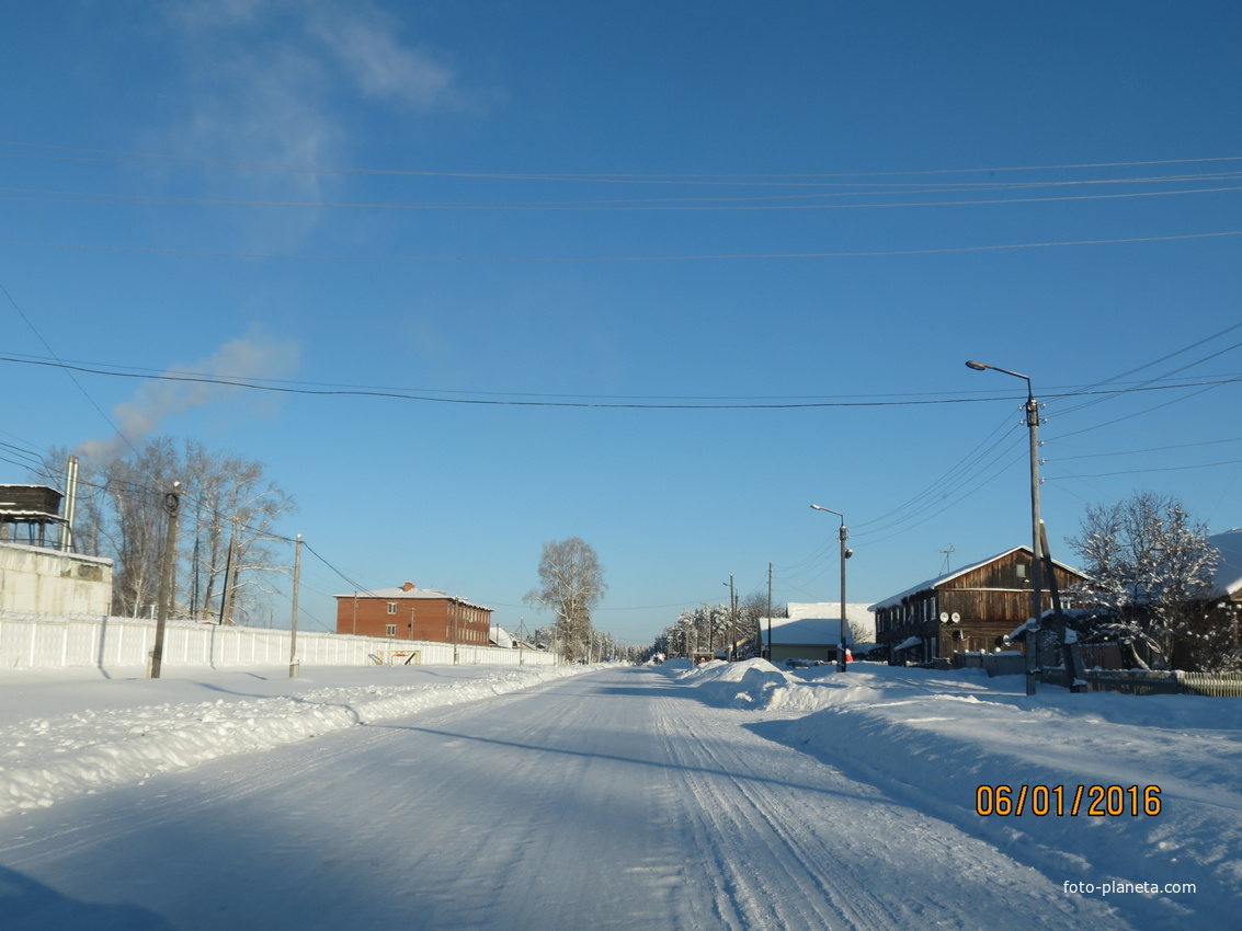 Едем по селу