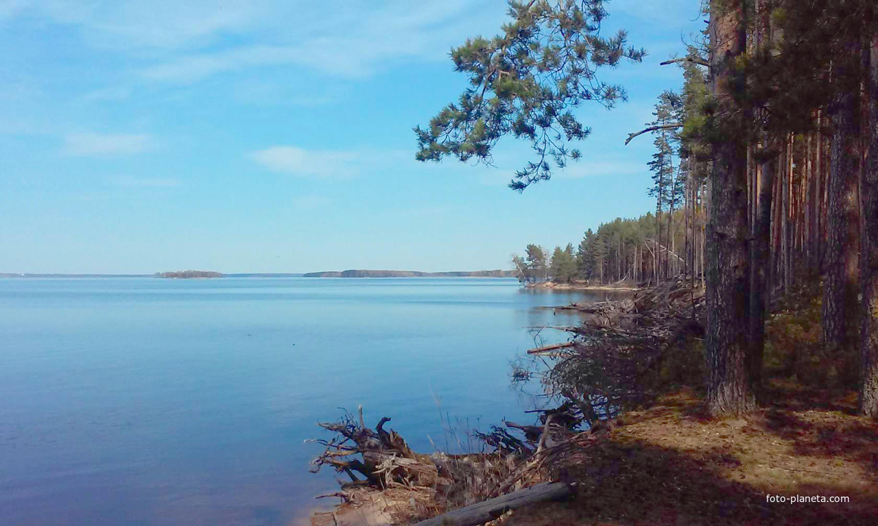 Горьковское море.  (  в близи села Пелегово )