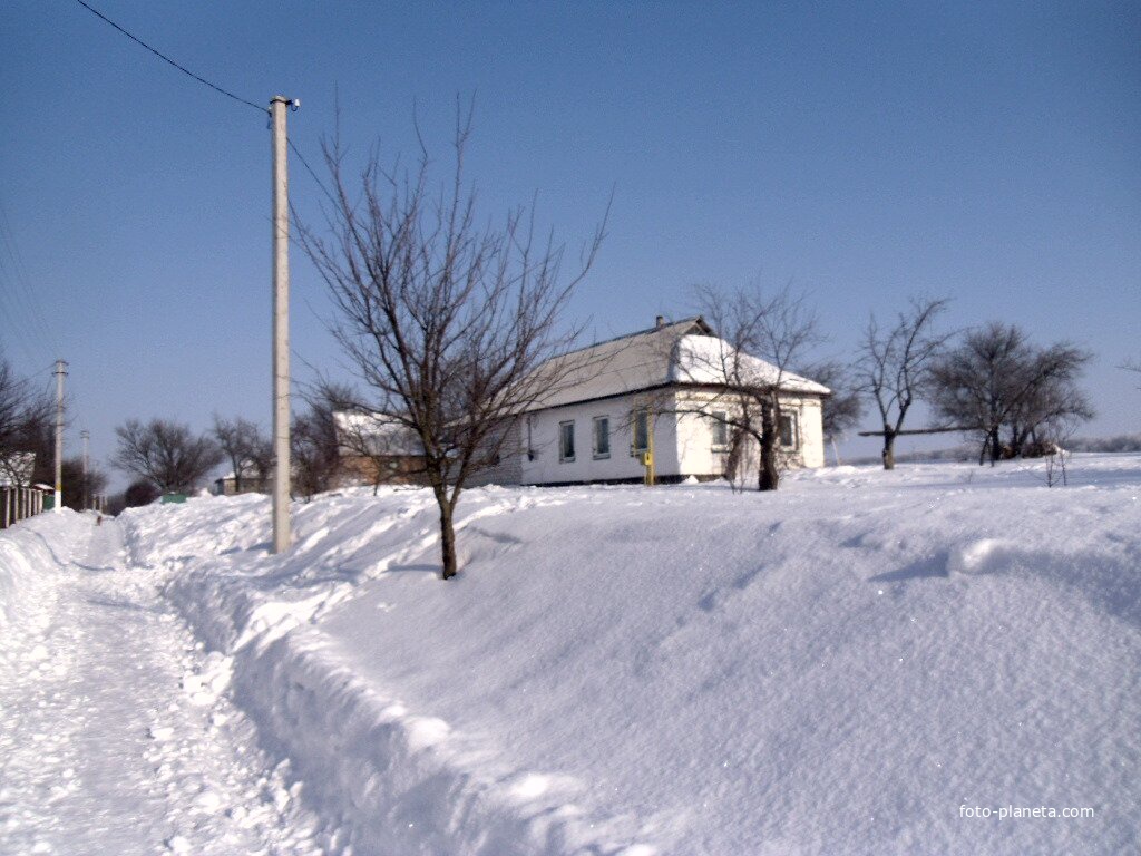 Вулиця Масликівка.Зима 2015/16