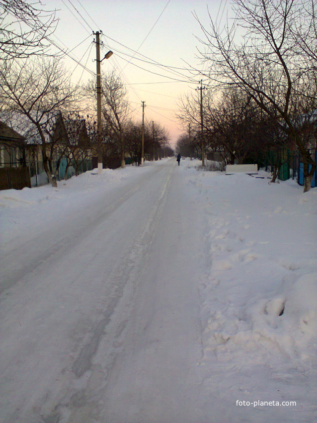 Зима в Синельниково