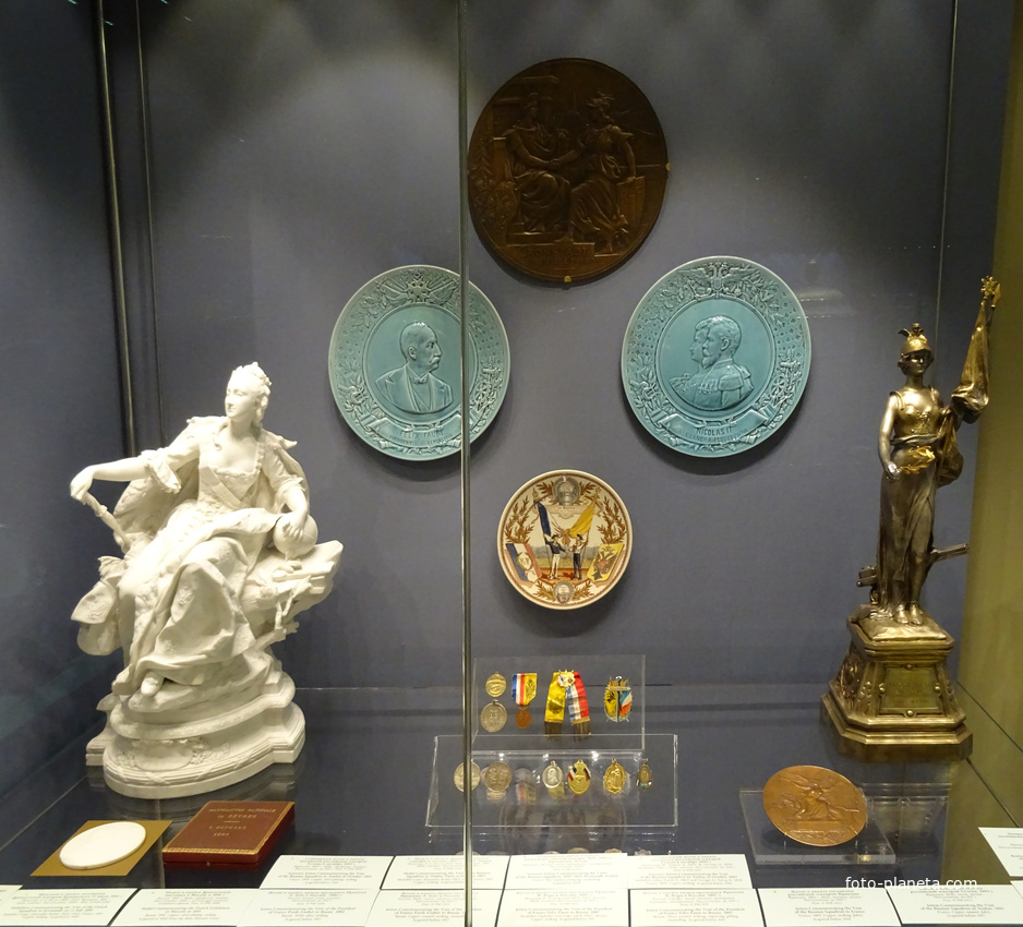 Экспозиции Эрмитажа в Главном штабе. Залы МИД России.