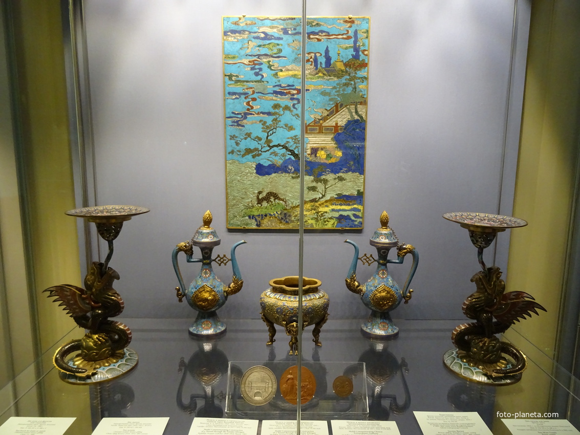 Экспозиции Эрмитажа в Главном штабе. Залы МИД России.