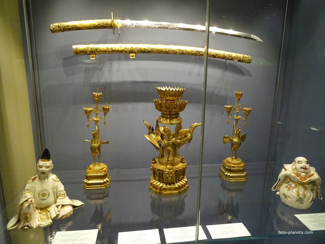 Экспозиции Эрмитажа в Главном штабе. Залы МИД России.