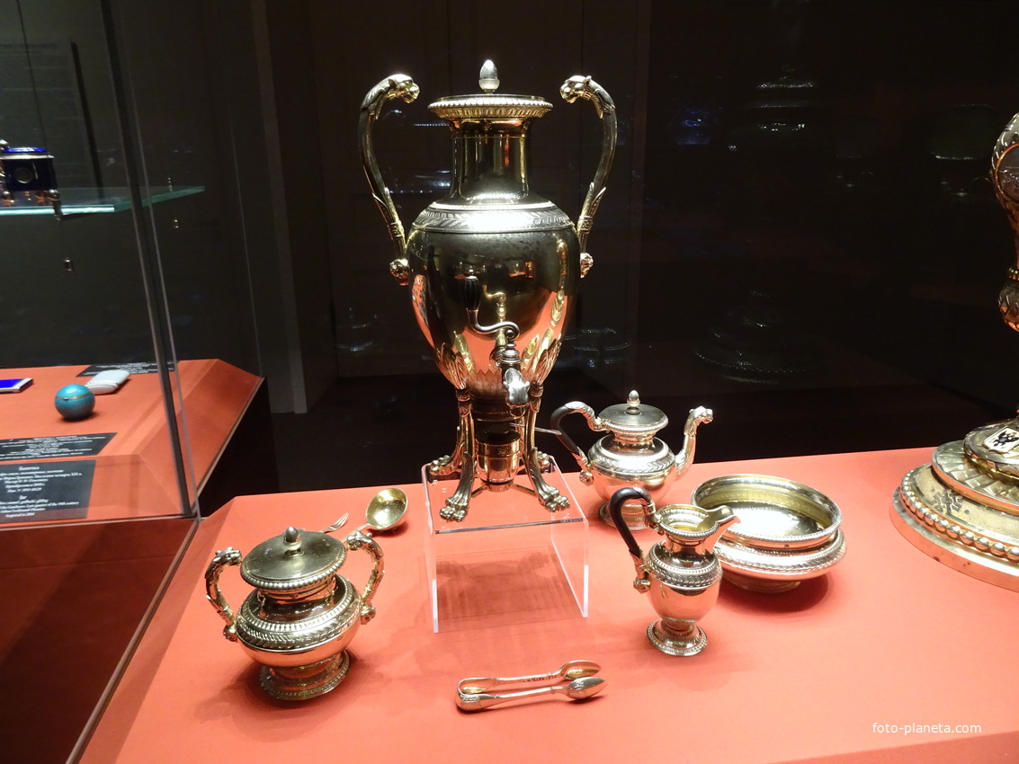 Экспозиции Эрмитажа в Главном штабе. Залы памяти Карла Фаберже.