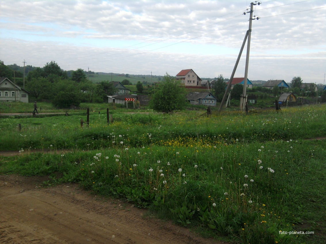 село  Яжелбицы, май 2010 года.