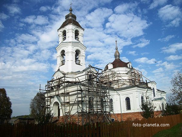 Храм в селе Высокораменскоее