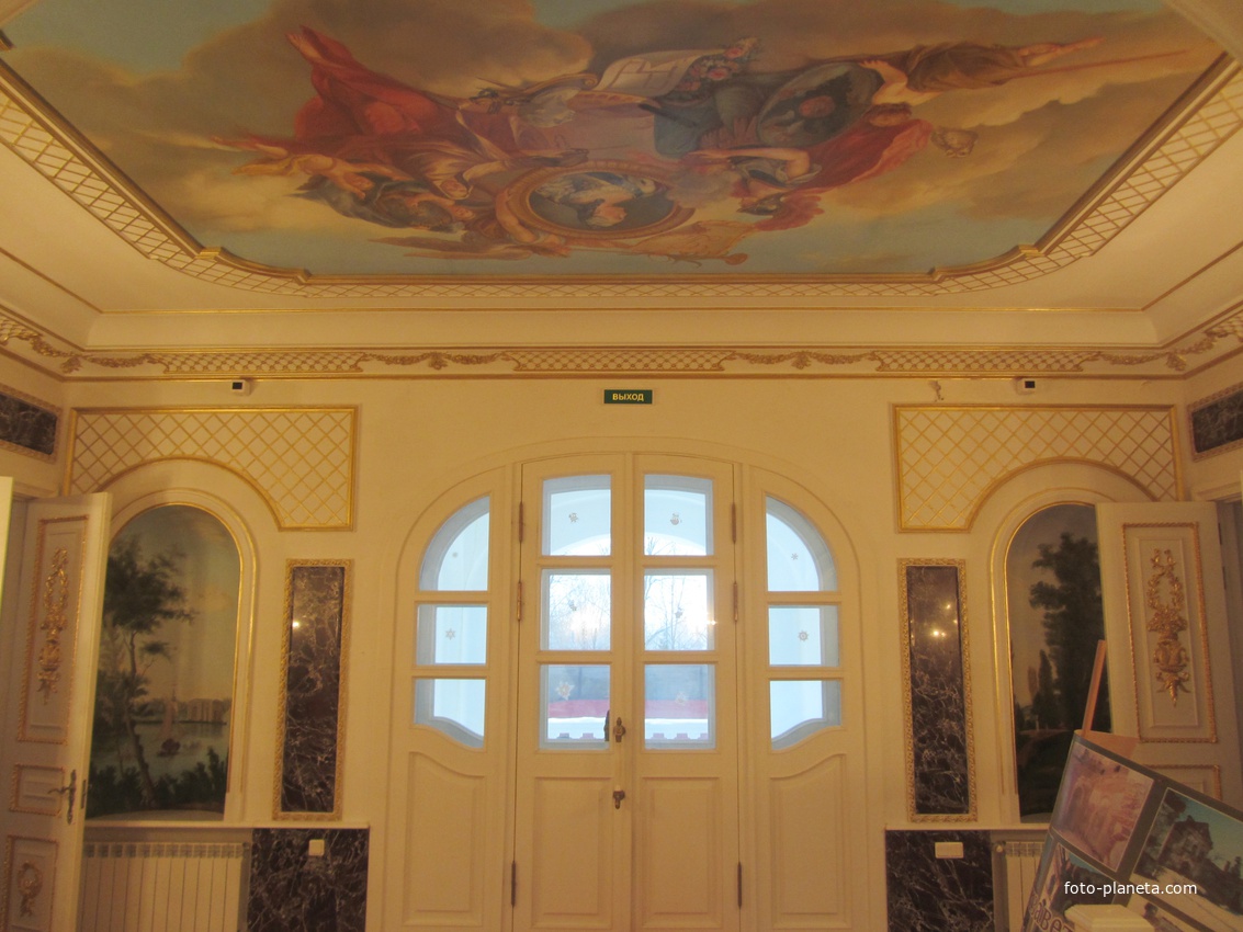 Елизатевинский дворец в Дылицах. Интерьеры