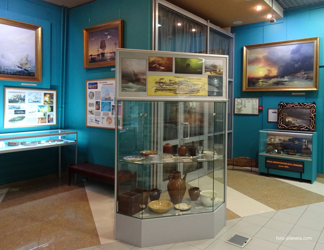Музей истории Кронштадта. Экспозиции подводной археологии.