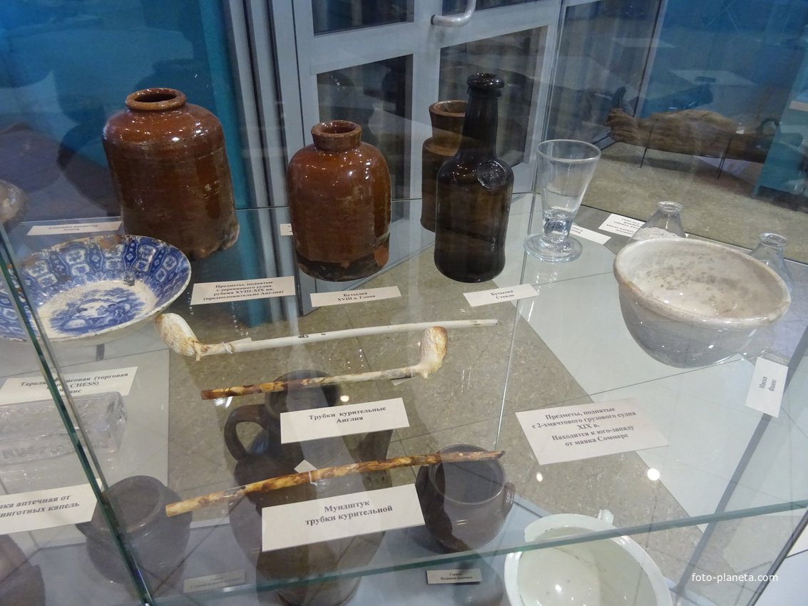 Музей истории Кронштадта. Экспозиции подводной археологии.