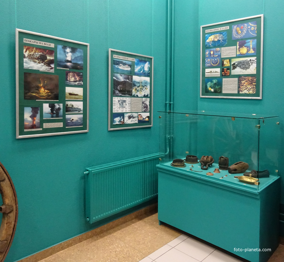 Музей истории Кронштадта. Экспозиции подводной археологии.