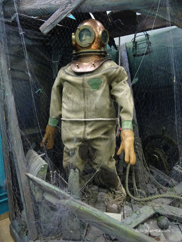 Музей истории Кронштадта. Экспозиции подводной археологии.