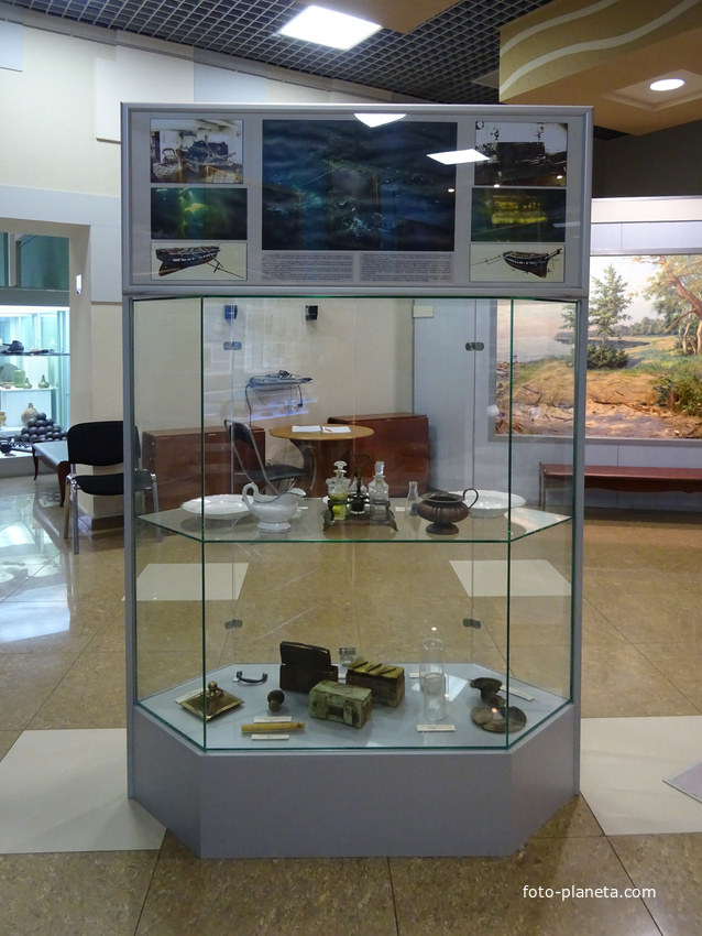 Музей истории Кронштадта. Экспозиции подводной археологии.