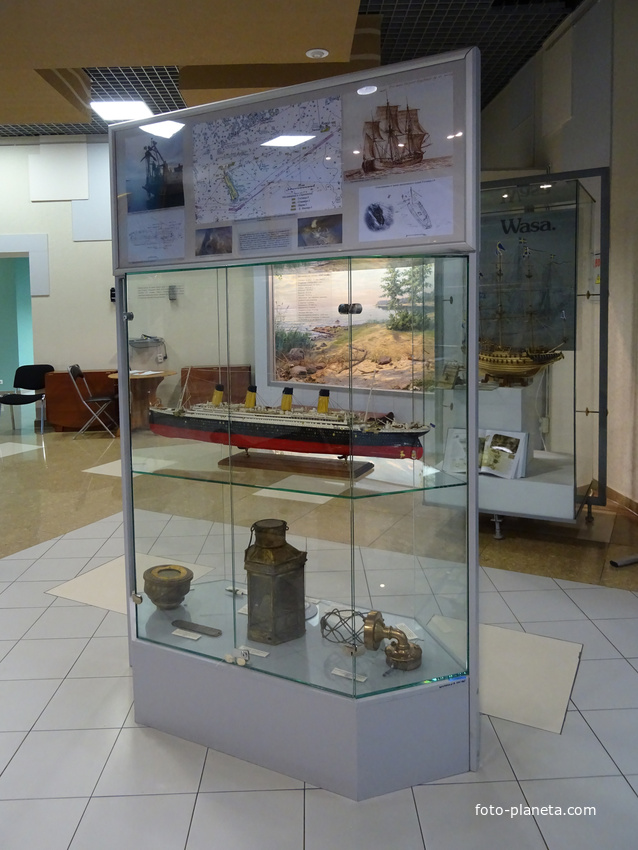 Музей истории Кронштадта. Экспозиции подводной археологии.