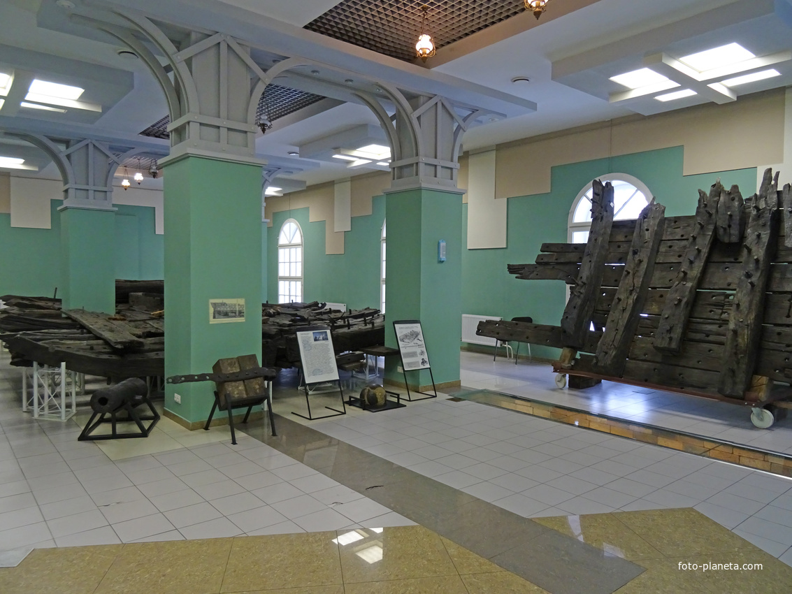 Музей истории Кронштадта. Экспозиции подводной археологии.