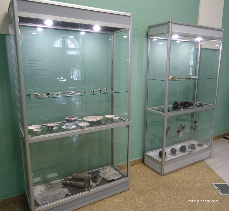 Музей истории Кронштадта. Экспозиции подводной археологии.