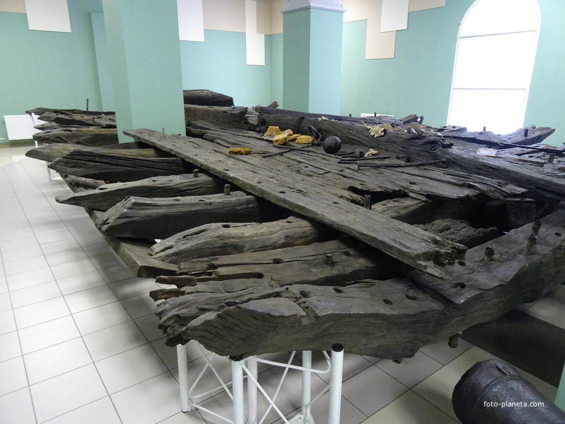 Музей истории Кронштадта. Экспозиции подводной археологии.