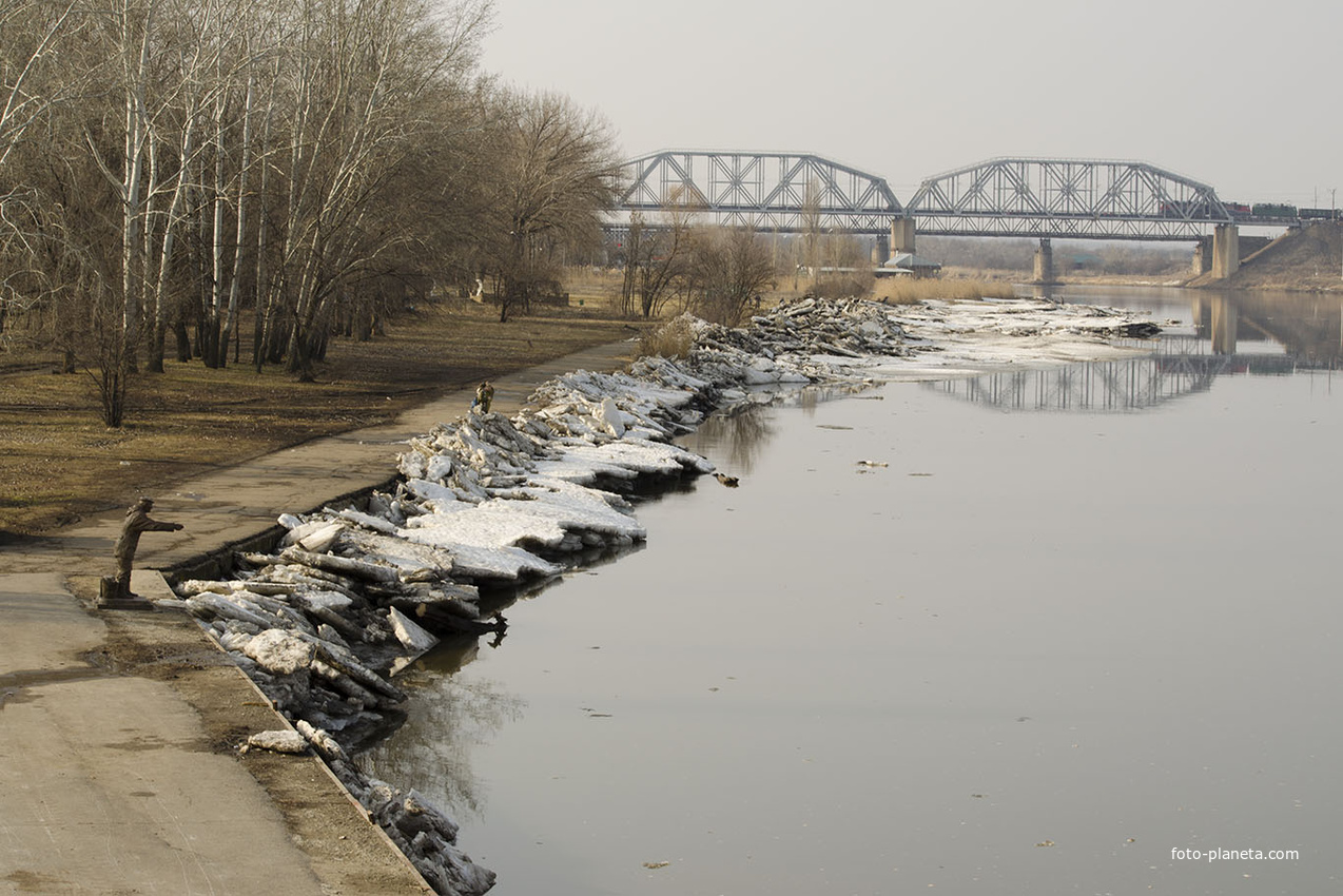 река Северский Донец. г. Каменск-Шахтинский.