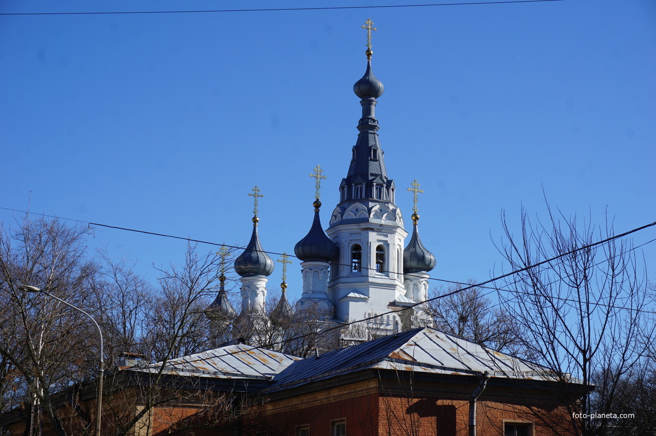 Купола Владимирского собора.