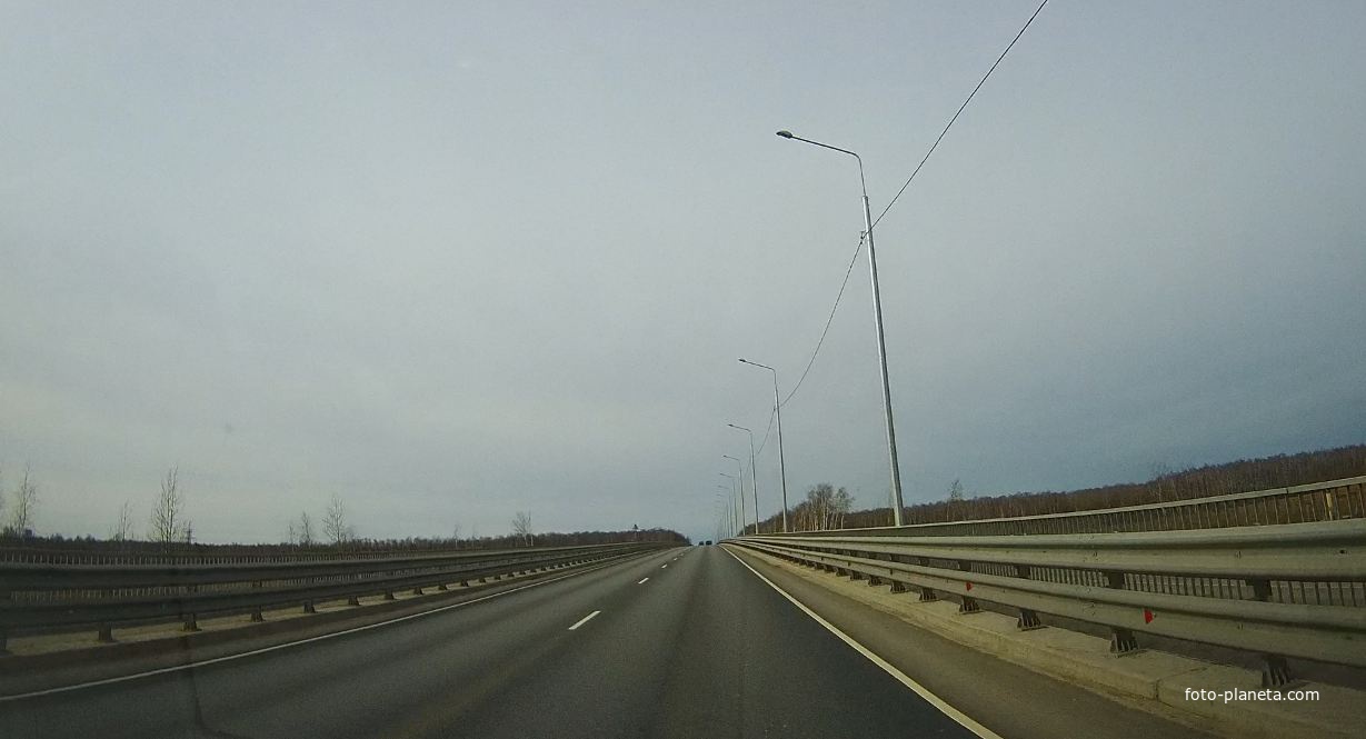 Дорога А-108 Лобынино, мост через Павелецкую ЖД