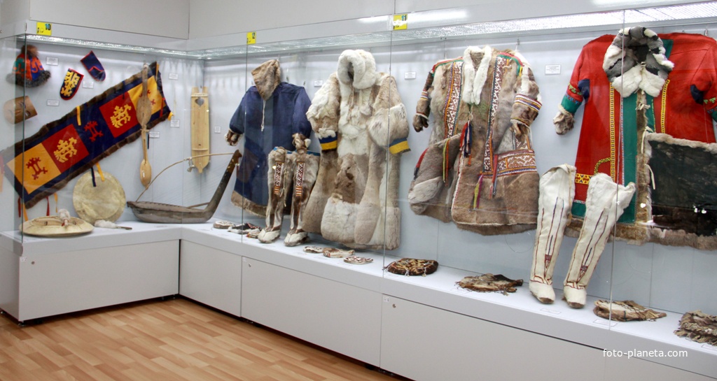 &quot;Лянторский хантыйский этнографический музей&quot;, Зал &quot;Одежда&quot;
