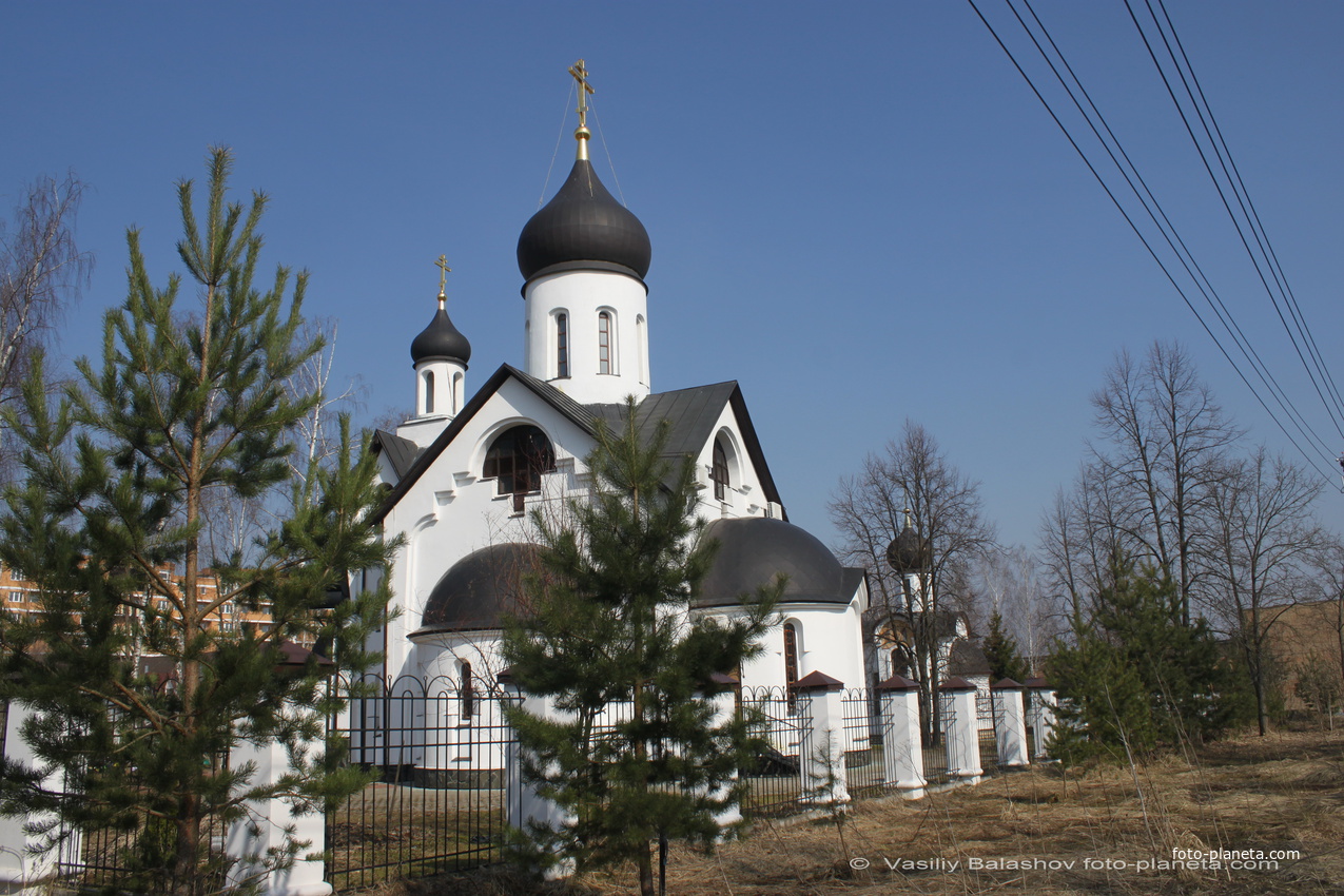 Церковь Новомучеников Подольских в пос. Шишкин Лес