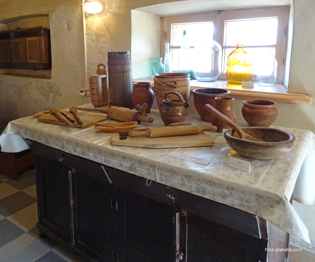 В музее-усадьбе &quot;Рождествено&quot;. Кухня.