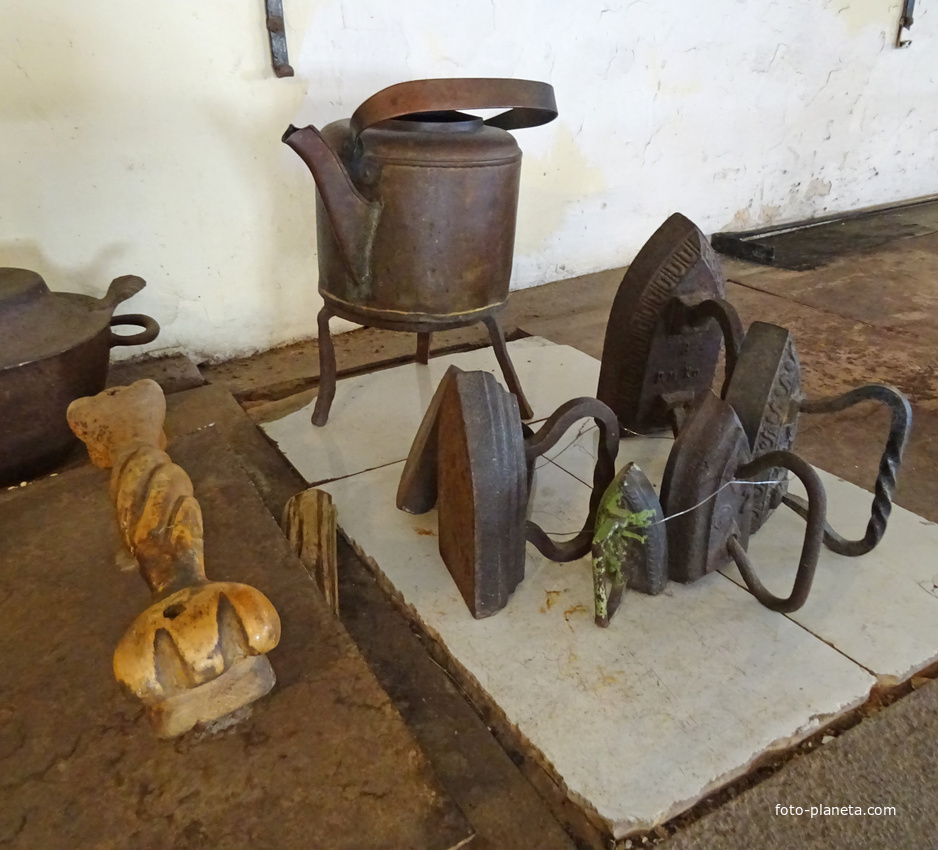 В музее-усадьбе &quot;Рождествено&quot;. Кухня.