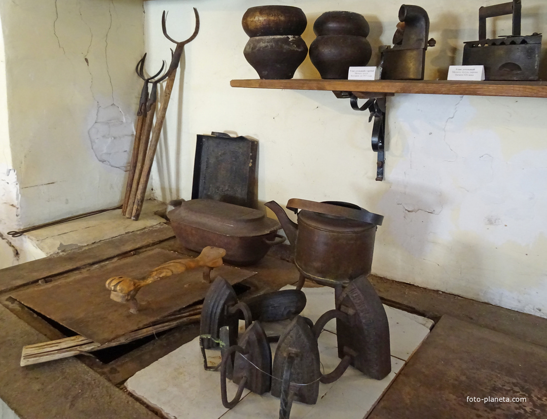 В музее-усадьбе &quot;Рождествено&quot;. Кухня.