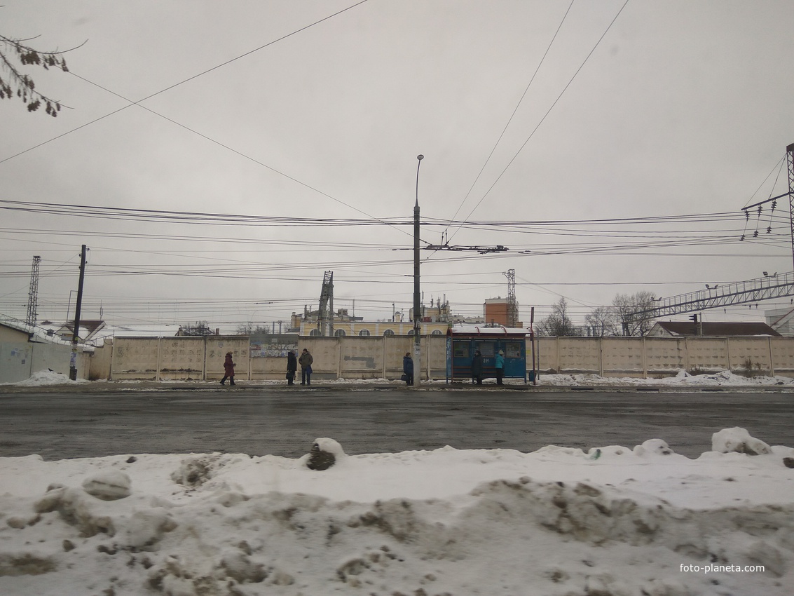 Остановка общественного транспорта Станция Подольск (Стройиндустрия)
